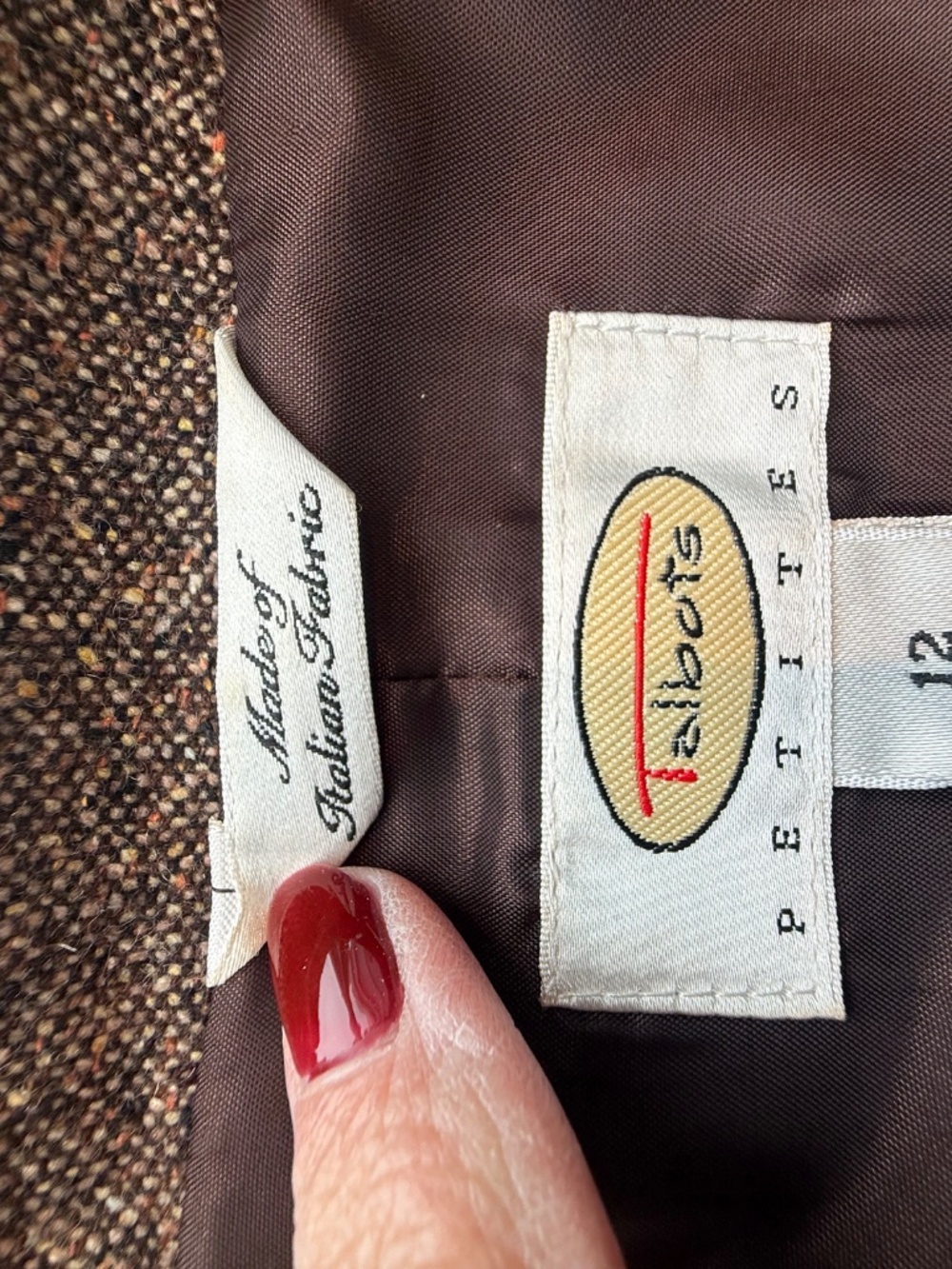 Talbots blazer - Picture 2 of 3